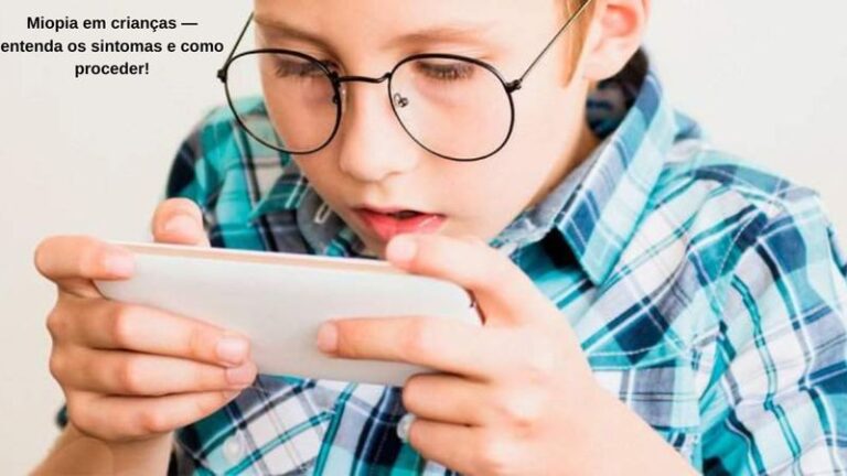 miopia em crianças
