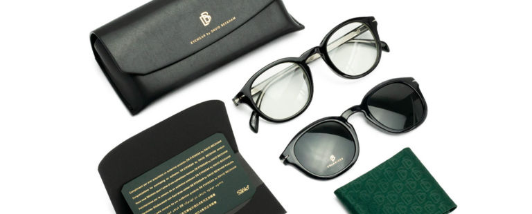 Óculos de grau clip on oval David Beckham DB1080/CS