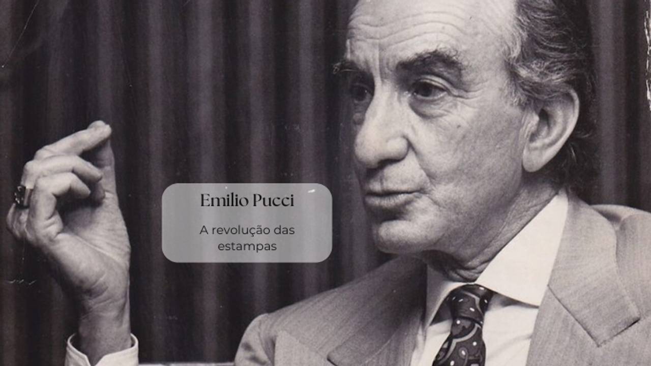 Emilio Pucci em foto antiga