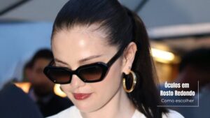 Dicas de óculos para rosto redondo em evento